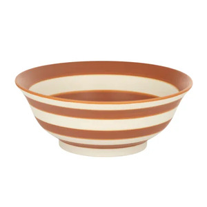 Calypso Ceramic Bowl 21x7cm Terra