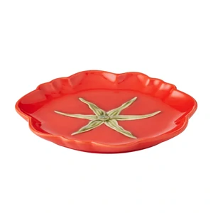 Pomodoro Ceramic Plate 15cm Red