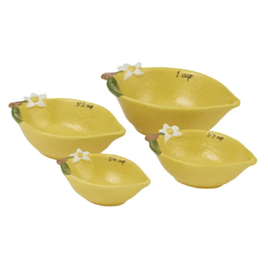 Limone S/4 Cer M'Cups 15.5x10x6cm Yellow
