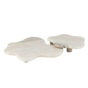 Puddle 2pc Marble Serving Set 30x33cm