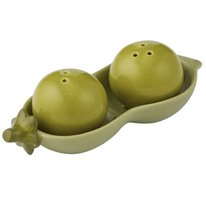 Patch Peas 3pc Ceramic S&P Set 6x15x5cm