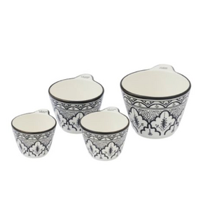 Aleah Ceramic S/4 Measure Cups 12x10x6cm