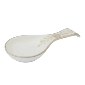 Alma Ceramic Spoon Rest 22.5x13cm Taupe