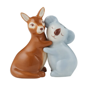 Scott & Charlene S/2 Ceramic S&P 4x8.5cm