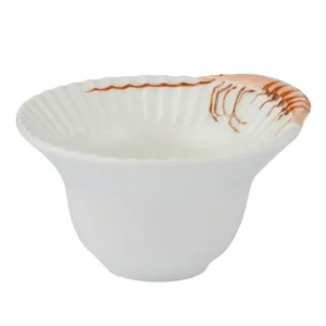 Shack Prawn Ceramic Bowl 11.5x6.5cm
