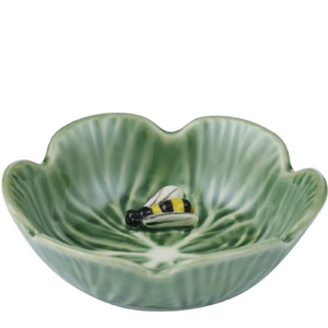 Abeille Ceramic Bowl 12x4cm Green