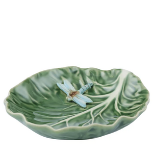 Libellule Ceramic Bowl 18x16.5x4.5cm Grn