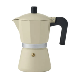 Nero Stovetop Espresso Maker 6 Cup Ivory