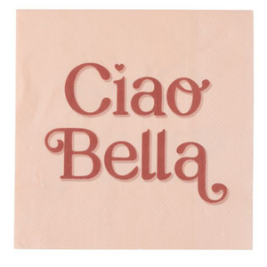 Bella 20pk 3 Ply 33cm Napkin Nude