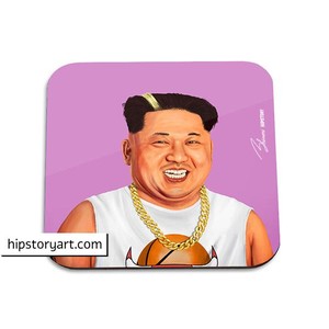 Kim John Hun Coaster - Sold Individually