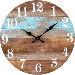 Clock 1 Teal Board Sm