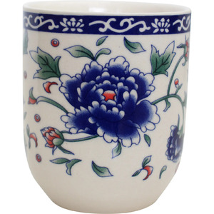 Jappa Cup Blue Flowers