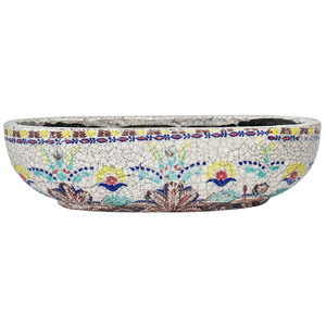 Pot Oval XL Plume - BULK ITEM