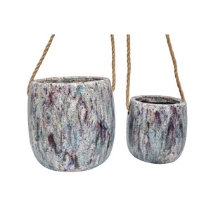 Hanging Pot S/2 Storm - Sizes sold separately