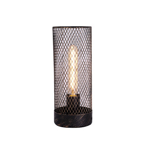 Clara Touch Table Lamp - Black