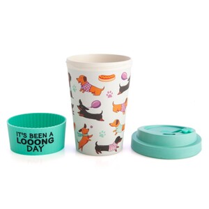 Dachshund Eco-to-Go Bamboo Cup