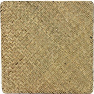 Placemat Sq Weave Natural