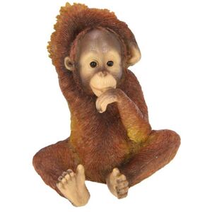 24cm Sitting Orangutan - BULK ITEM