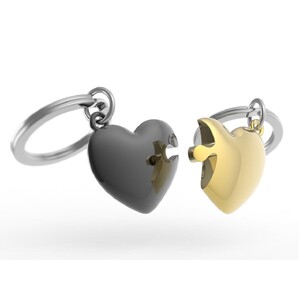 KEYCHAIN YOU & I BELONG TOGETHER 