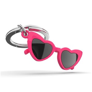 KEYCHAIN HEART SUNGLASSES N