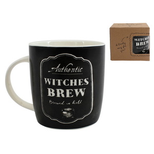 BLACK WITCHES BREW MUG (GIFT BOX)