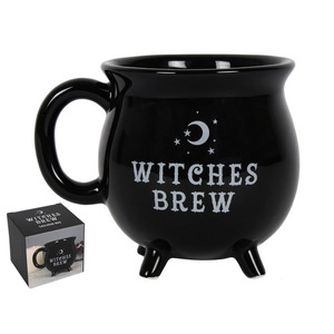 Witches Brew Cauldron Mug in Gift Box