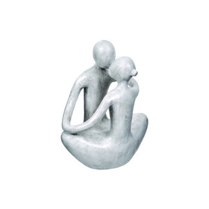 How I love thee sculpt 24.5cm cream