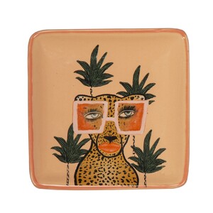 Fem Feline Trinket Plate 10x10cm