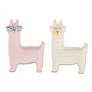 Larry Llama Trinket Plate - 2 Ass - Sold Separately