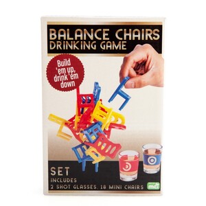 Balancing Chairs Drinking Game