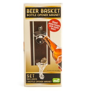 MAGNETIC BASKET BEER B/OPENER