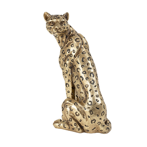 IONA RESIN SITTING CHEETAH STATUE - CLICK & COLLECT ONLY