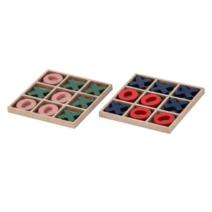 Noughts & Crosses 2 Asst 15x1.2x15cm
