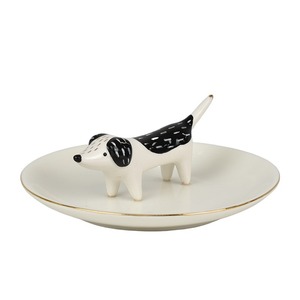 Denis Dog Trinket Plate 12.5x4.5cm