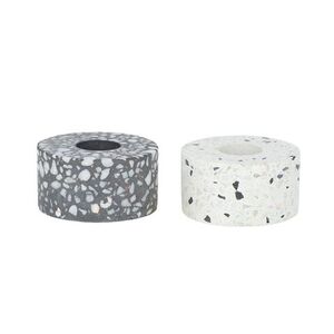 Carmen Terrazzo C'holder 6x3cm 2 Asst
