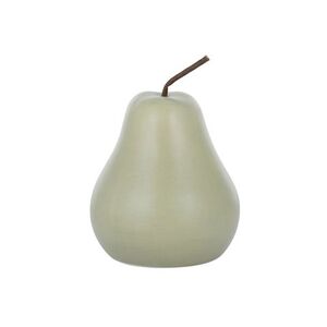 Omena Ceramic Pear 12x13cm Khaki