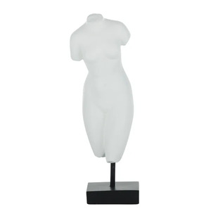 Hera Resin Sculpture 12.5x36cm White - BULK ITEM
