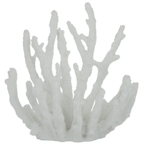 Finger Coral Resin Sculp 15x9x16cm White