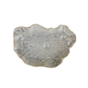 Rockpool Cer Trinket Plate 22x15cm Blue - BULK ITEM
