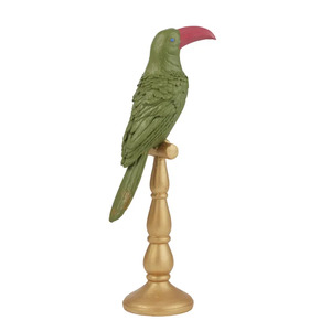 Tom Toucan Resin Sculpture 11.5x7.5x29c