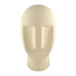 Crown Ceramic Sculpture 11x21cm Natural