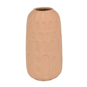 Archer Ceramic Vase 10x20cm Nude Sand