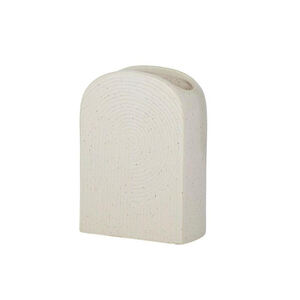 Orbit Ceramic Vase 13x18cm Ivory