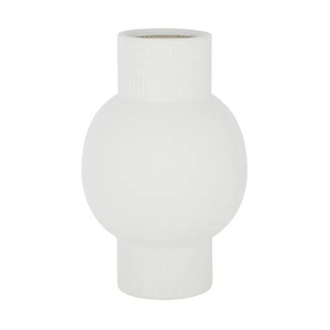 Artemis Ceramic Vase 21x32cm White