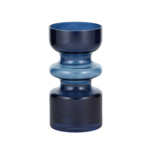 Gertrude Glass Vase 9.5x18cm Navy