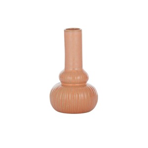 Flugal Ceramic Vase 9x15cm Nude