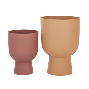 Large Micah S/2 Metal Planter 20.5x29.5cm