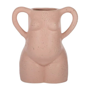 Andree Ceramic Vase 15.5x10x18.5cm Pink