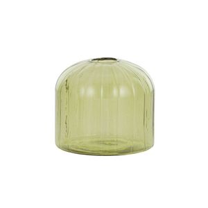 Cupola Glass Vase 8x7cm Green