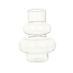 Chimere Glass Vase 10x14cm Clear